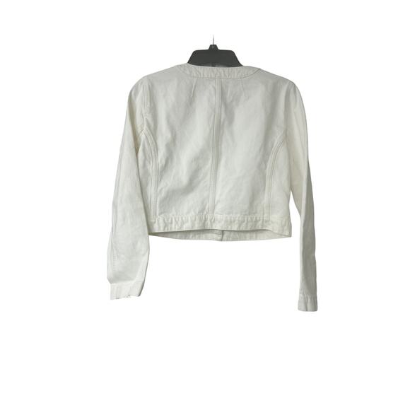 J. Crew Louisa Lady jacket White Denim - Picture 4 of 7